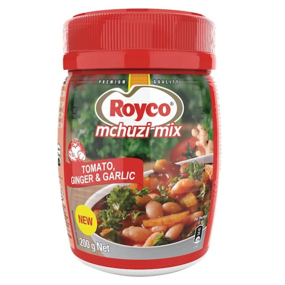 Original Royco Mchuzi Tomato Ginger and Garlic Flavor 200g/ 7.1oz / Kenya  Spices/ African Spices 