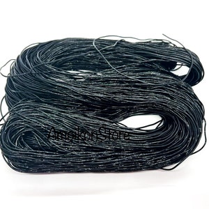 Black African Anango Thread / African Hair Accessories/ Fil Anango /Nigeria Hair Thread/ Lot of 2