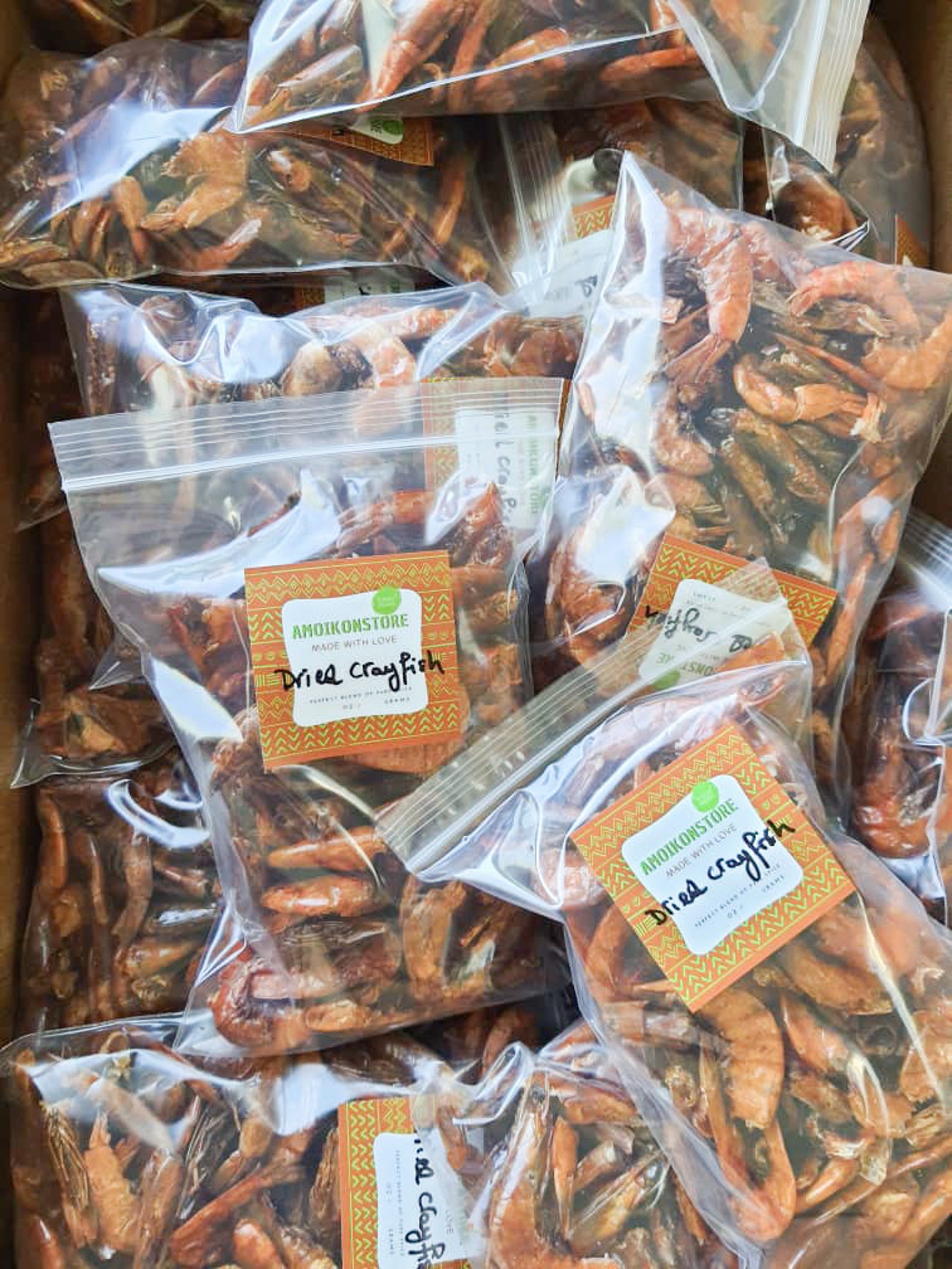 African Dried Crayfish/ West African Dried Seafood / Dried Shrimps