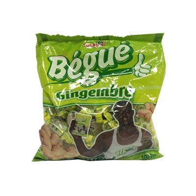 Bonbon gingembre - BEGUE - 100pcs 