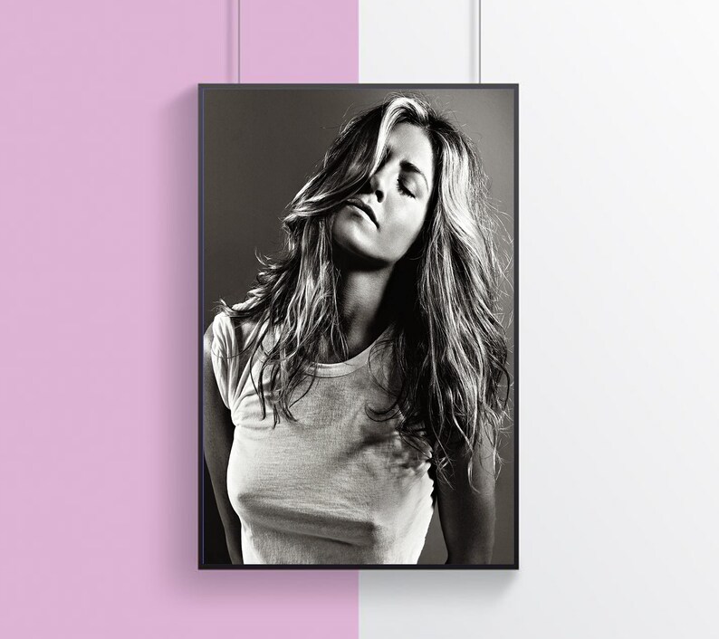 Jennifer Aniston Celebrity Poster Etsy Israel