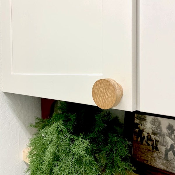 White Oak Knobs Dresser/Door Pulls