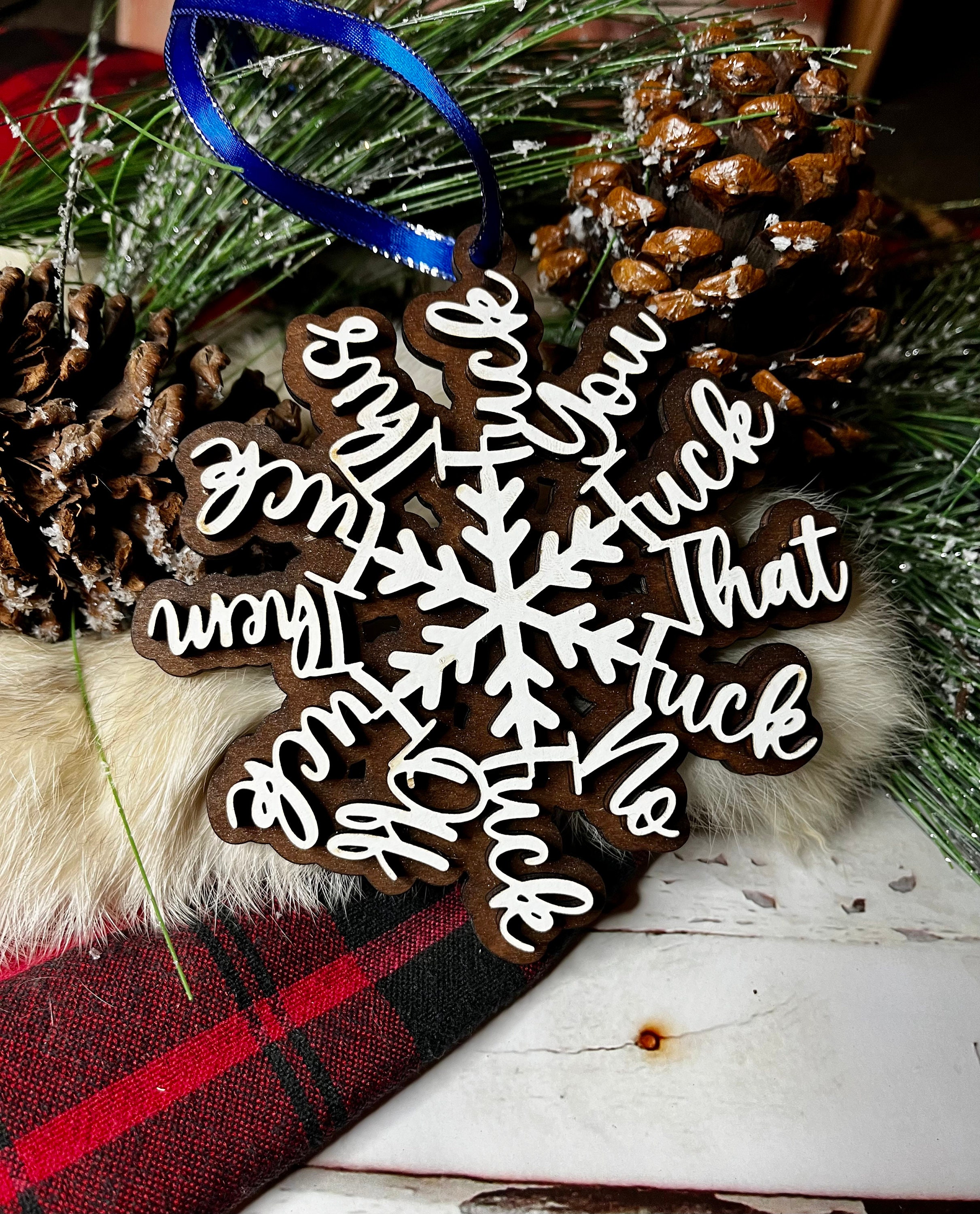 Wooden Word Ornaments – Z Create Design