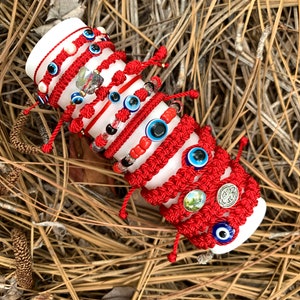 Baby Bracelet- Evil Eye Bracelet- Protection Bracelet- Saint Benedict Bracelet - San Benito- Christmas Gift