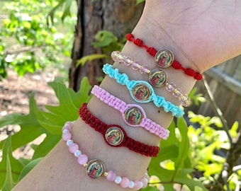 Virgen de Guadalupe Bracelets - Nuestra Señora de Guadalupe - Virgencita Bracelets- Catholic Bracelets- Mother’s Day Gifts -Gift ideas