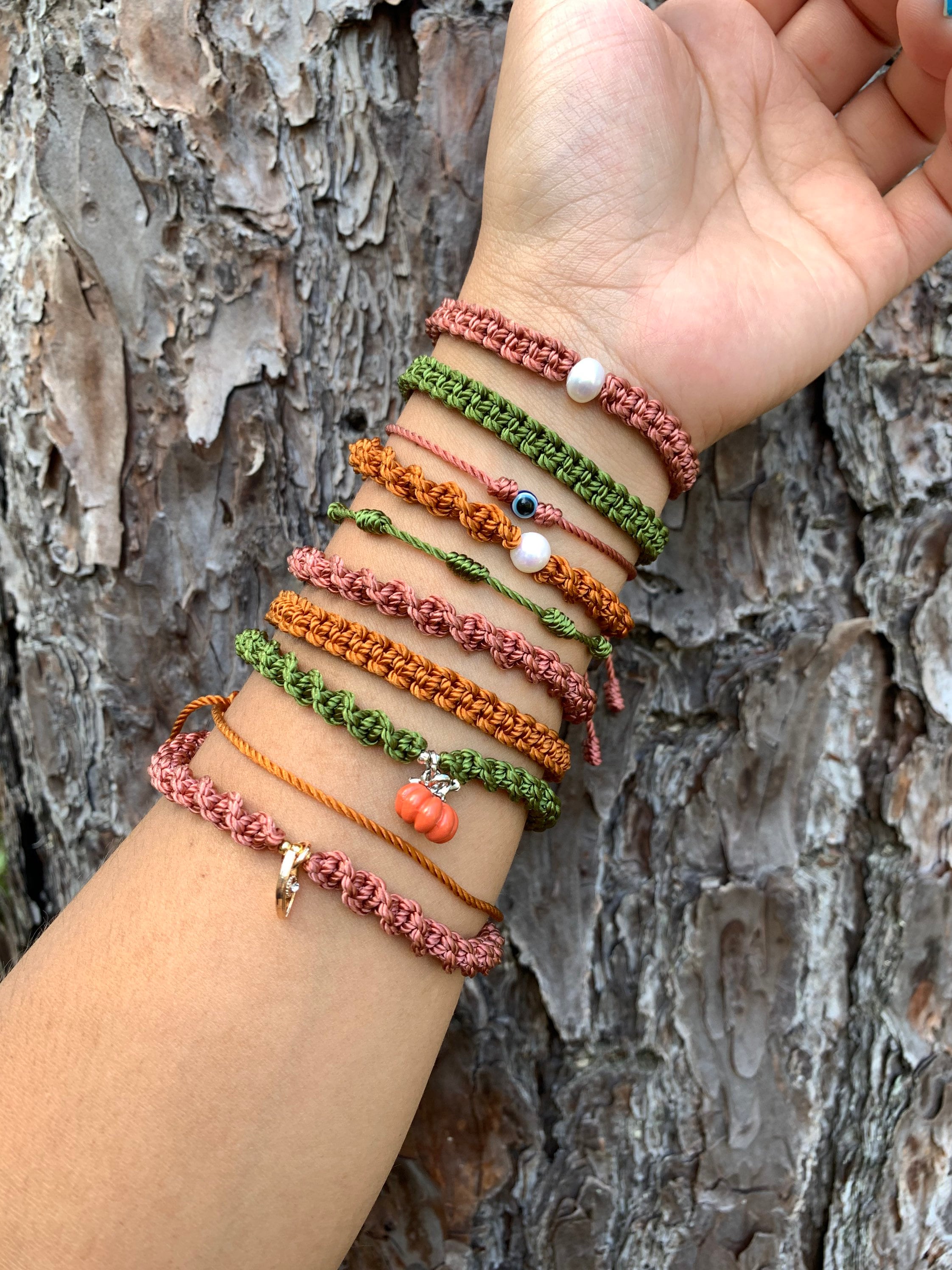 Fall bracelet best sale colors