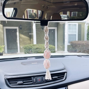 Rainbow car accessory. Hanger Rear view mirror. Window decor