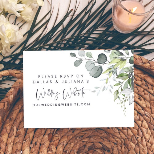 DIY Wedding Details Card Template Download Printable Wedding - Etsy