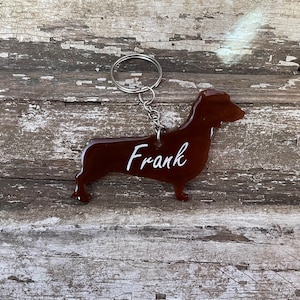 Custom Dachshund Keychain*******