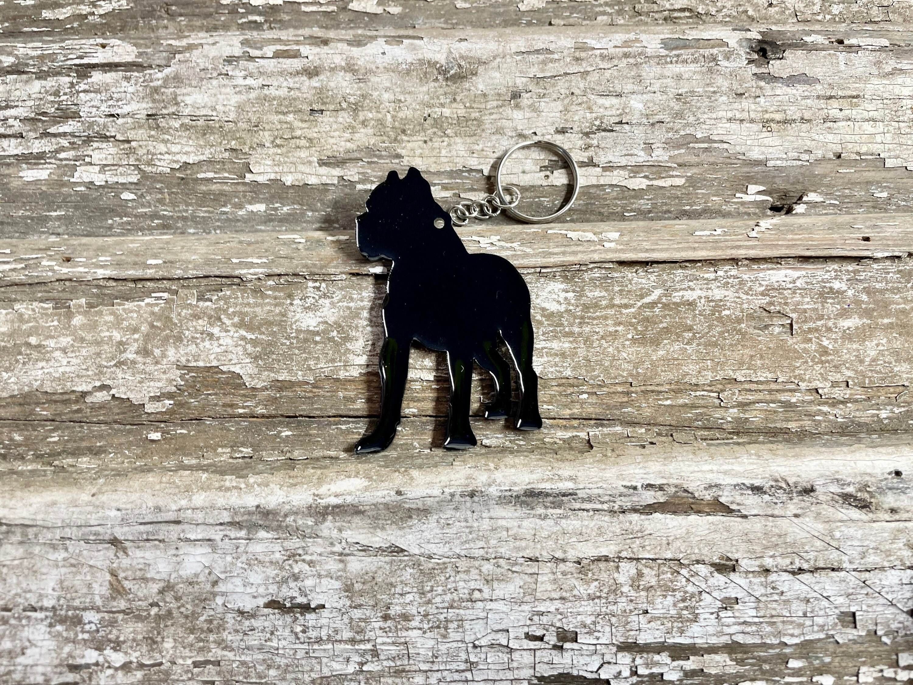 Custom Cane Corso Keychain Etsy