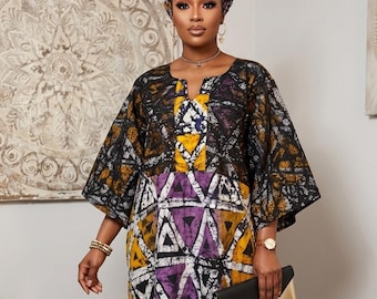 Nigerian Bubu Boubou Kaftan Einheitsgröße