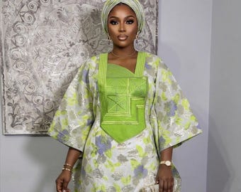 Bubu/ boubou Kaftan nigeriano talla única