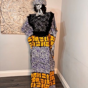 Nigerian Bubu boubou Kaftan one size