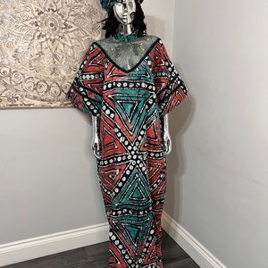 Nigerian Bubu boubou Kaftan one size