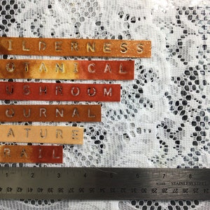 Junk Journal Word Cutouts