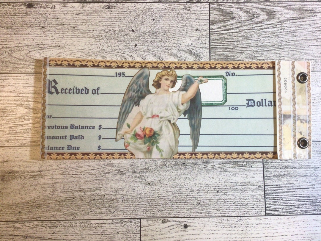 Faux Checkbook NOTEPAD - Etsy