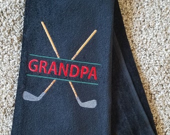 PERSONALIZED GOLF TOWEL