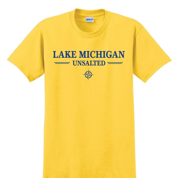 Lake Michigan Unsalted Shirt Etsy