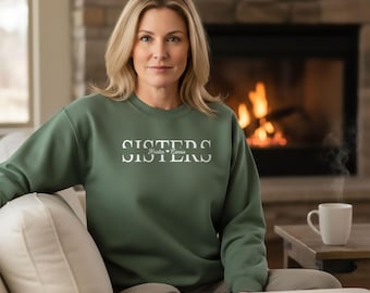 Sisters apparel, personalized, Made in Michigan, Novelty apparel,  Unisex apparel