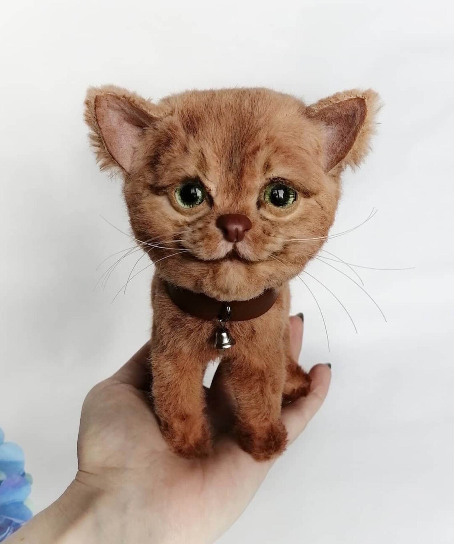 Sold. Sorry. MADE TO ORDER. Cat British small red kitten doll | Etsy