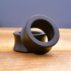 Ebony ear tunnels