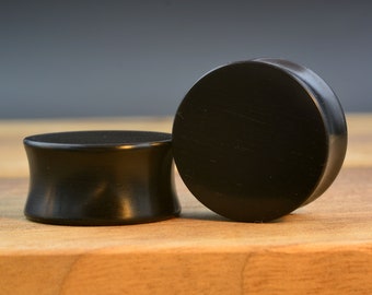 Ebony ear plugs