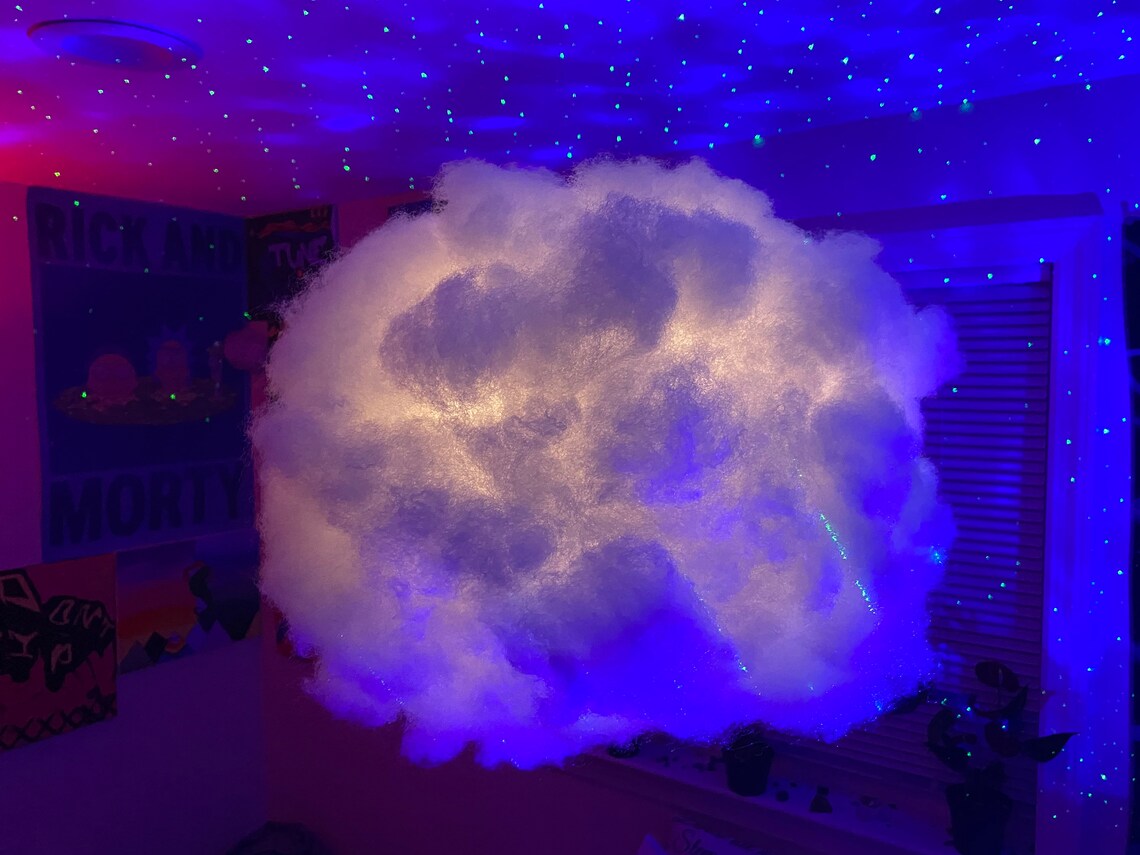 LED cloud light Etsy
