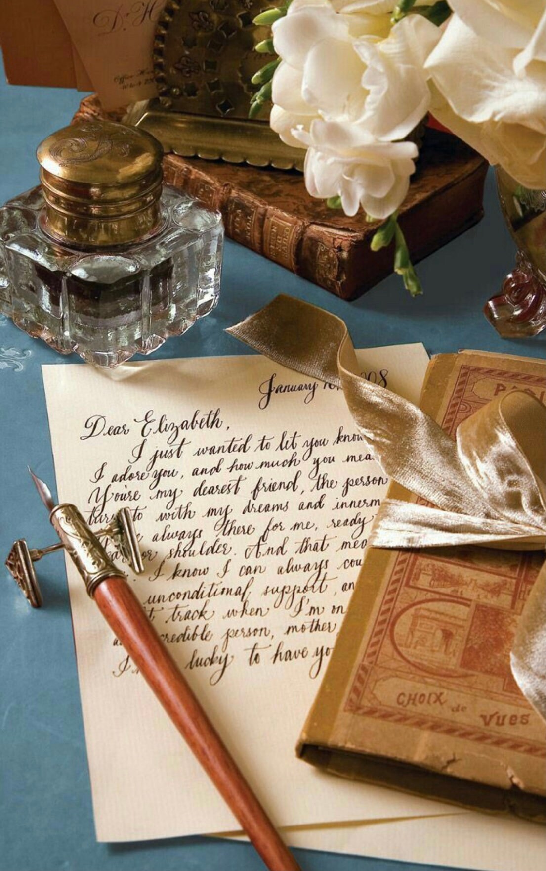 Love letter from ANY fictional character