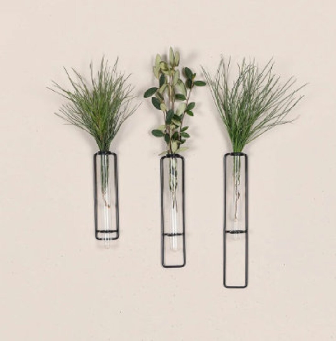 Metal Wall Art Metal Wall Vase Decorative Metal Wall Art Etsy