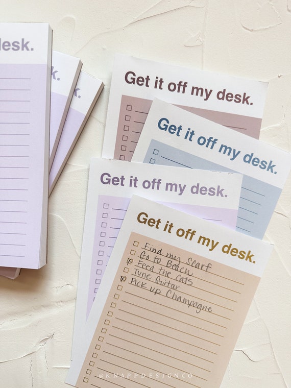 Off My Desk Notepad Off My Desk Notepad