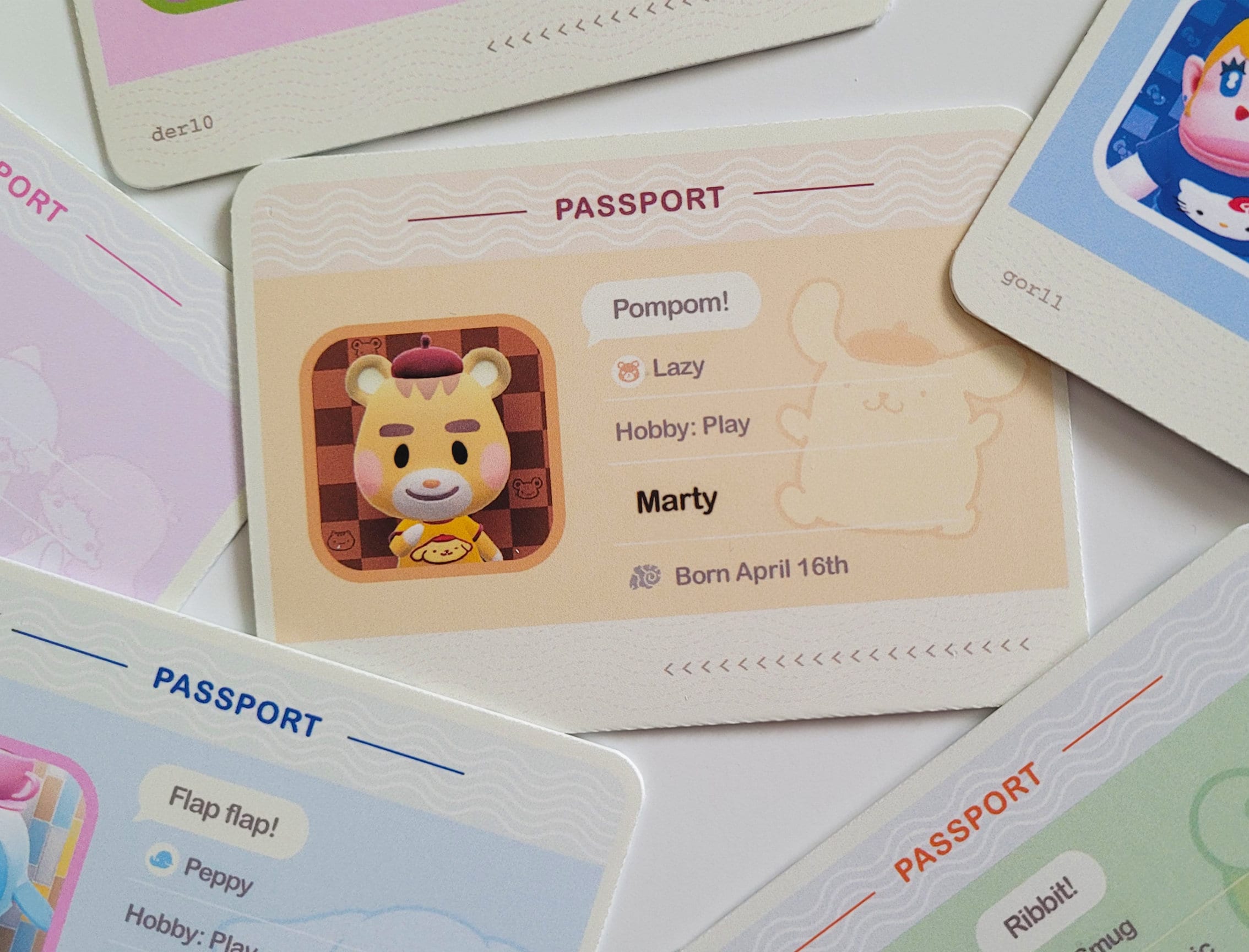 Animal Crossing Custom NFC Passport Cards Etsy