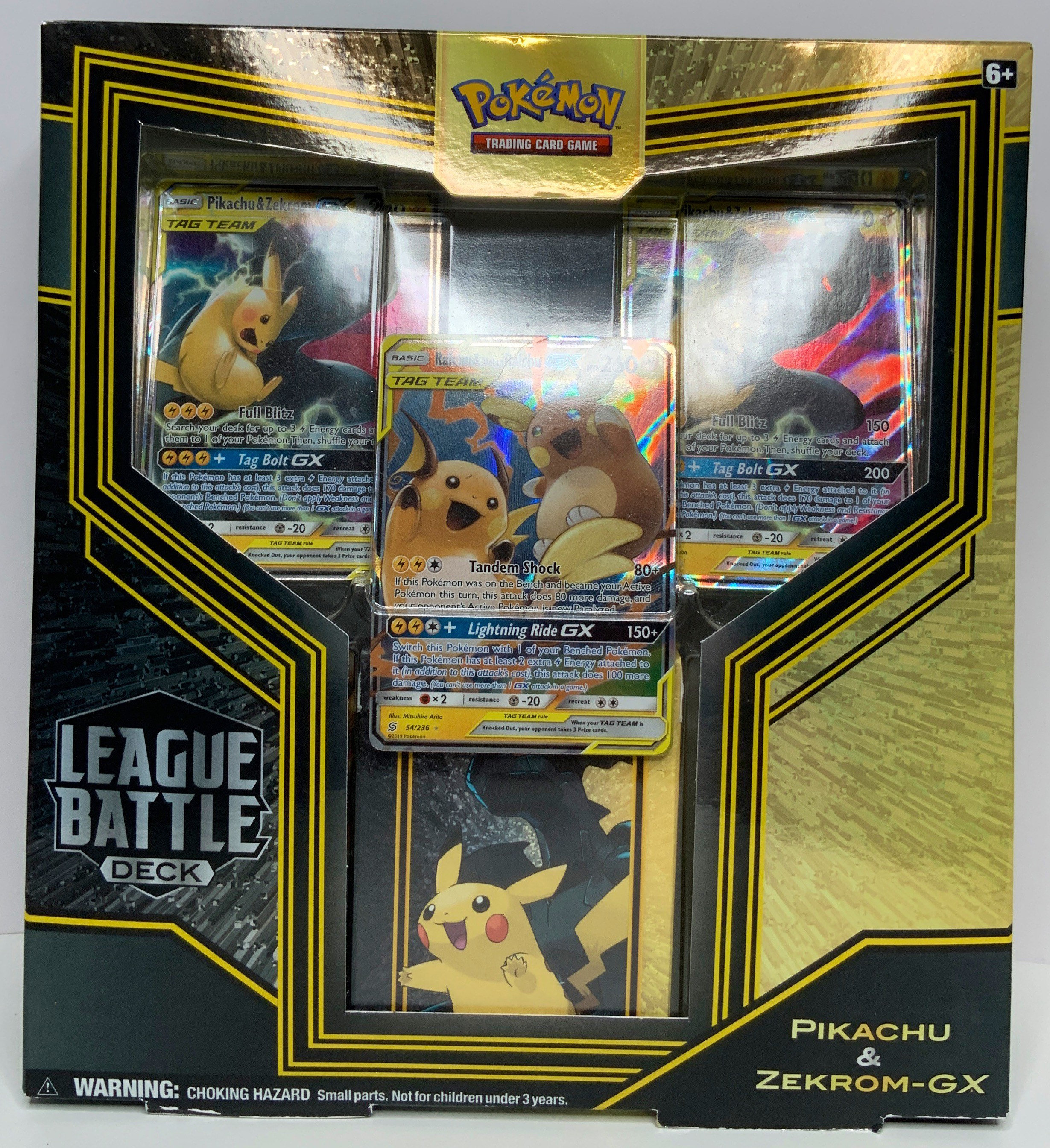 PIKACHU & Zekrom-gx League Battle Deck Pokémon Cards Pokemon - Etsy India