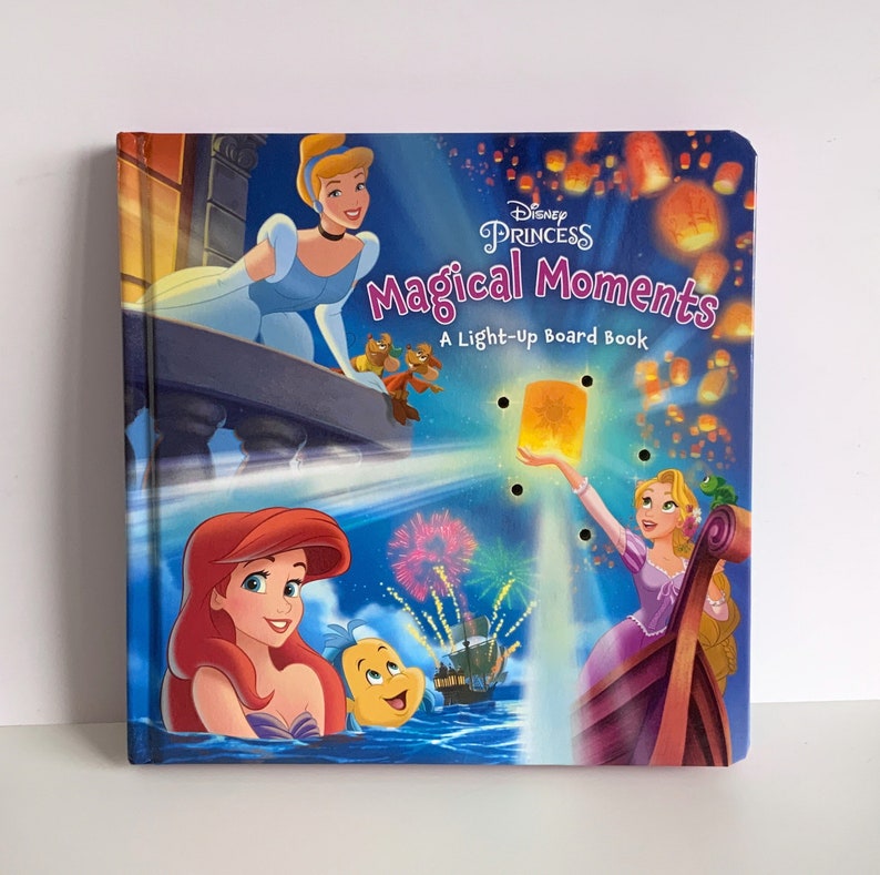 Disney Princess Magical Moments A light Up board book lights Etsy