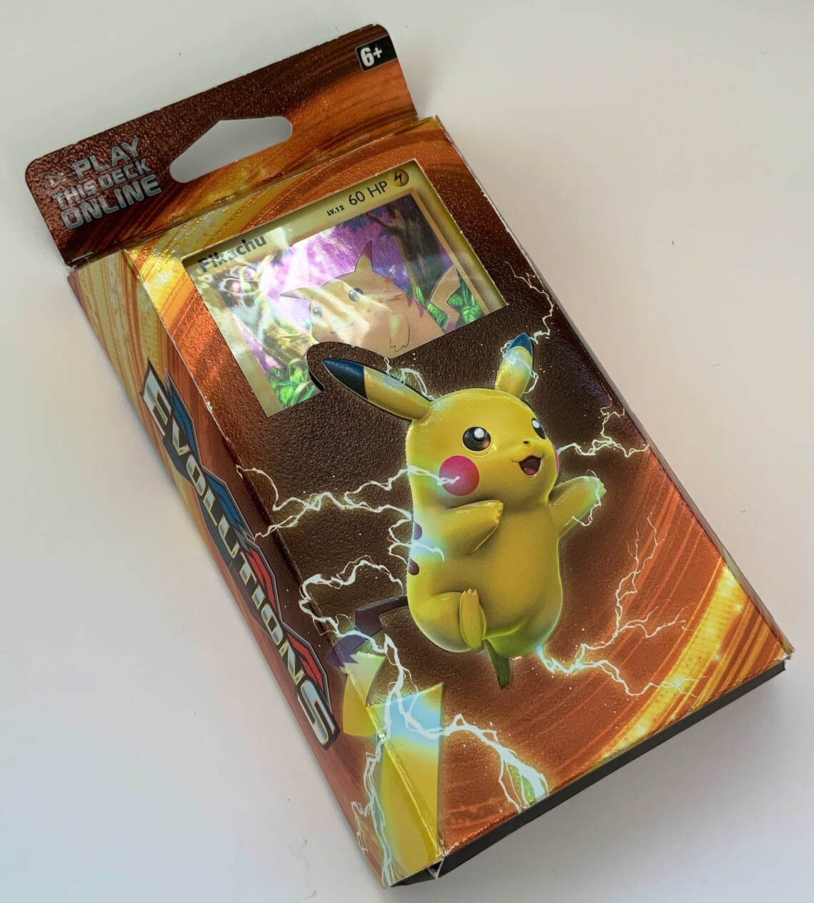 PIKACHU Xy Evolutions Theme Deck Pokemon Cards Pokemon Cards Etsy