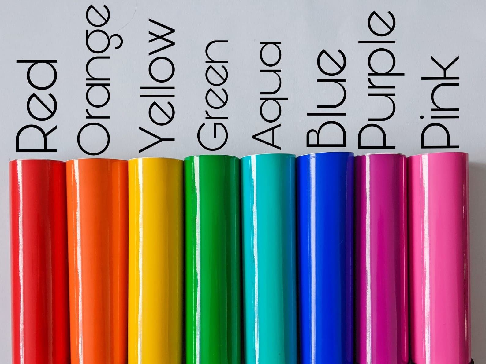 personalised vinyl label choose colour and size organise etsy