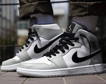 Jordan 1 Smoke Grey - Etsy Australia