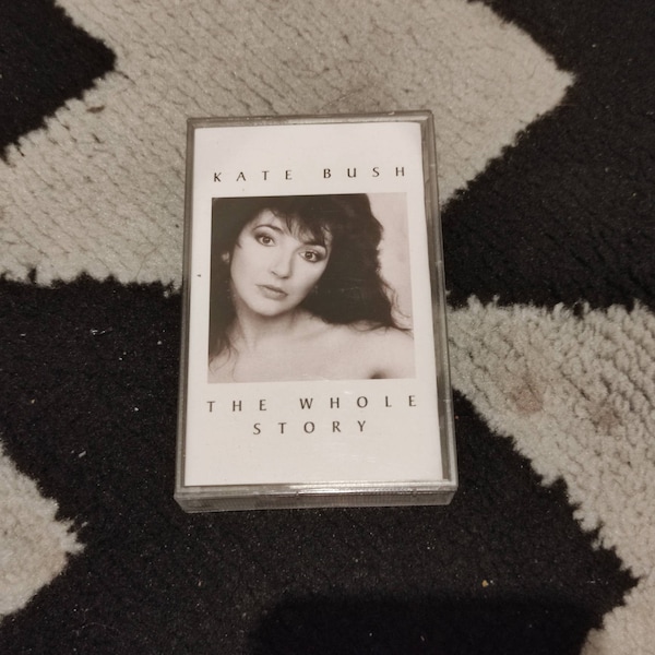 Kate Bush - The Whole Story audio cassette hand made