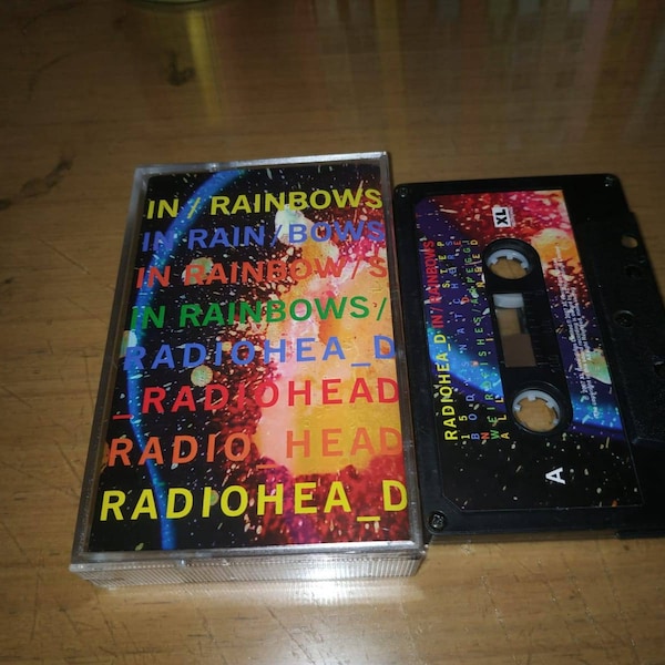 Radiohead - in Rainbows - a Moon Shaped Pool - OK Computer - King of Limbs - Jaydiohead audio cassette hand made