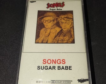 Sugar Babe - Songs  audio cassette hand made