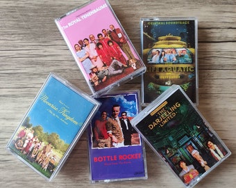 Wes Anderson Movie Soundtrack - The Darjeeling Limited - Bottle Rocket - The Life Aquatic - The Royal Tenenbaums - The Moonrise Kingdoms-