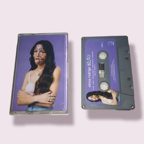 Olivia Rodrigo - Sour , audio Cassette handmade