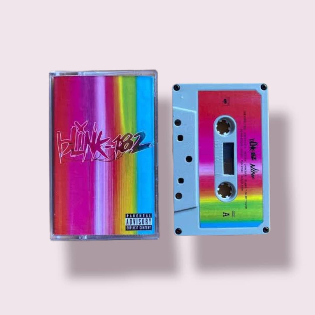 Blink 182 Nine Audio Cassette Etsy