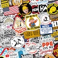 10-120PCS Blue Collar Stickers For Hard Hat (Dirty), Tool Box Helmet Prank - Adult Joke  Funny Stickers Waterproof 100% Vinyl Decal