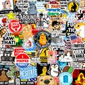10-120PCS Funny Stickers for Adults, Prank Meme (Dirty) Hilarious Sticker Pack for Laptop, Hard Hat, Work Water Bottles Computers Waterproof