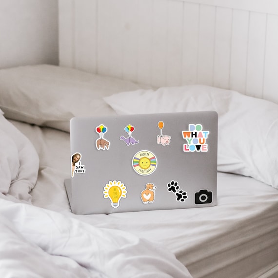 Cute animal Stickers, 220 Pcs/Pack Waterproof Cute Vinyl Aesthetic Vsco  Sticker