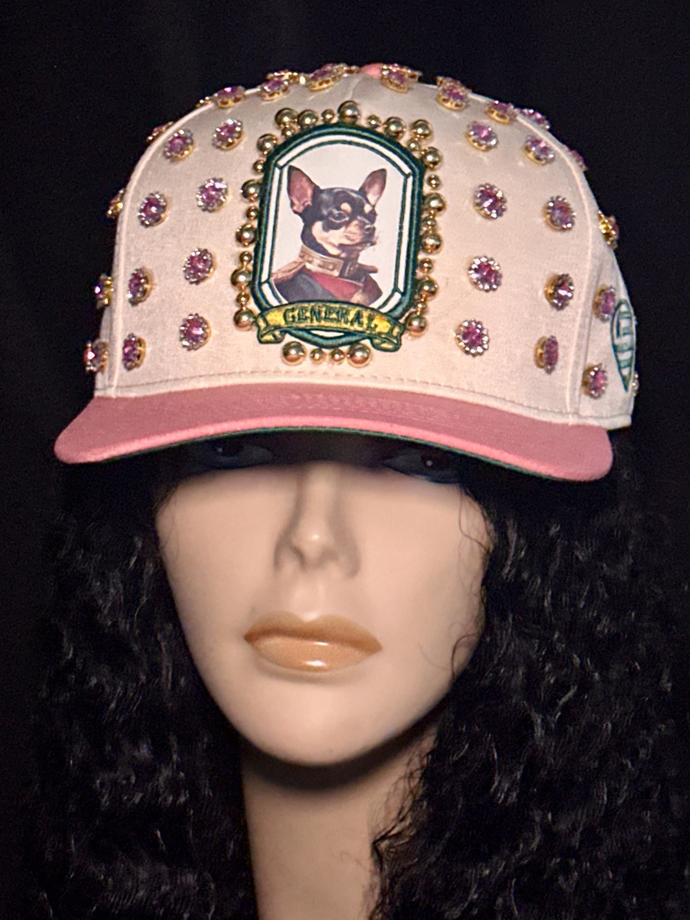 Chihuahua Rhinestone Hat for Women Dog Lover Gift Idea - Etsy display picture 3