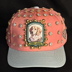Golden Retriever Rhinestone Hat for Women Dog Lover Gift  display picture 1