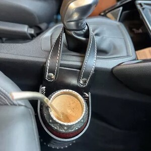 Portamate Mate holder for CAR Leather Mate Cup Holder image 2