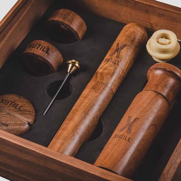 Wine TOOL PREMIUM SET | Pneumatic opener corkscrew | luxury gift accessories | Wooden case