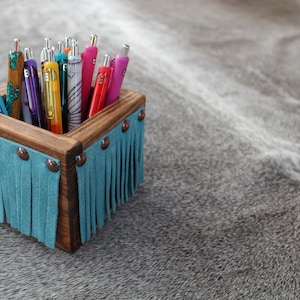Pen/Pencil Holder with Fringe